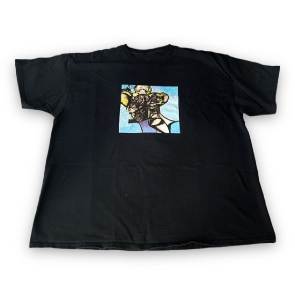 Travis Scott Portrait of Travis Title T-Shirt Black